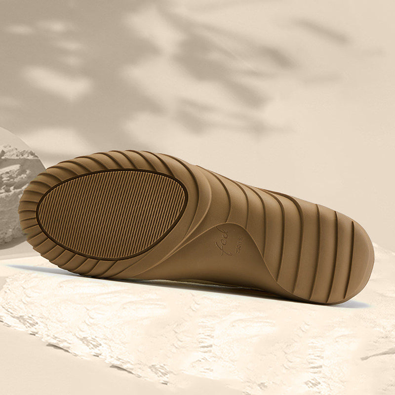 Women's Suede & Mesh Comfort Trainers with Sheepskin Insole