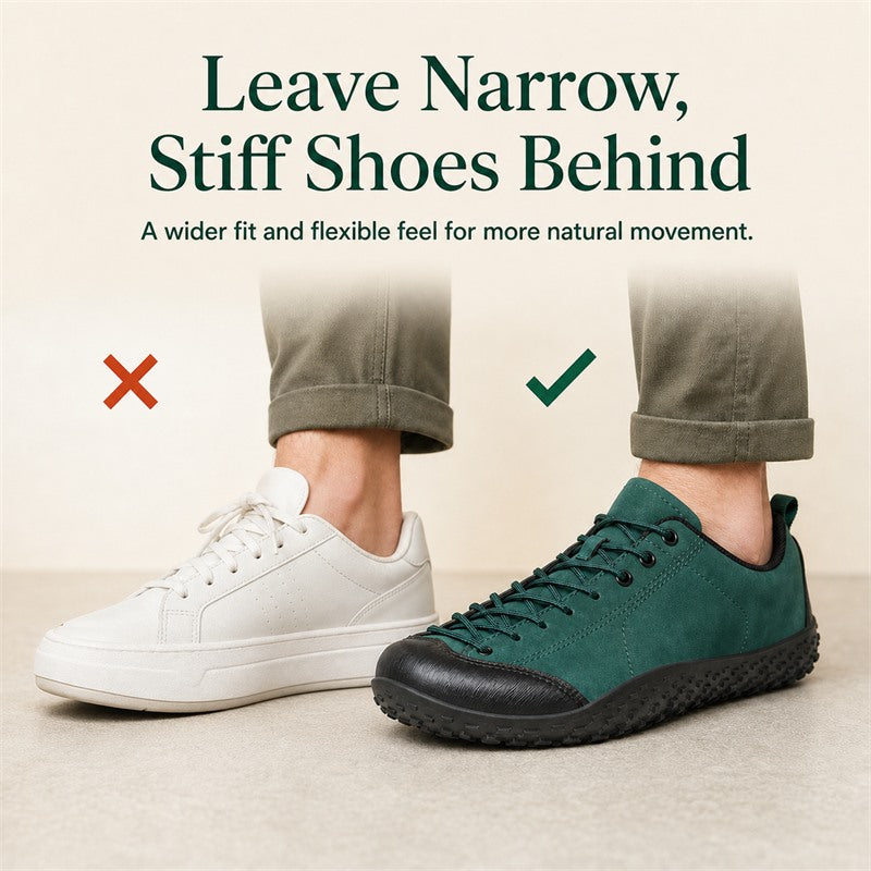 Barefoot Hiking Trainers | Wide Toe Box Outdoor Walking Shoes – Unisex