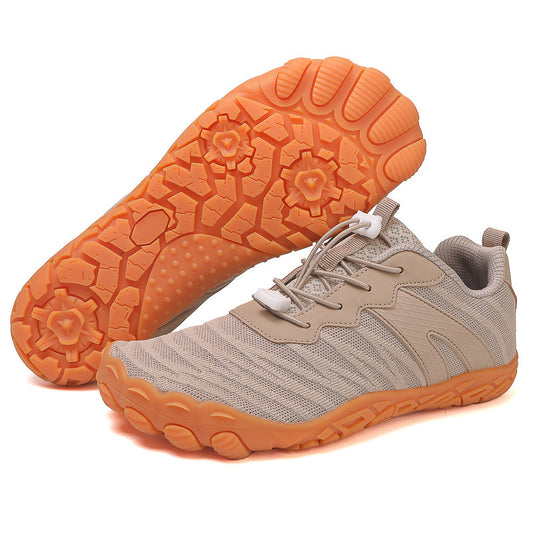 Unisex Barefoot-Inspired Outdoor Trainers with Roomy Toe Box & Grippy Sole