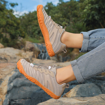 Barefoot Shoes | Wide Toe Box Walking Trainers with Flexible Grip Sole – Unisex