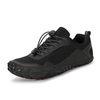 Unisex Wide Fit Barefoot-Inspired Outdoor Trainers with Grippy Sole