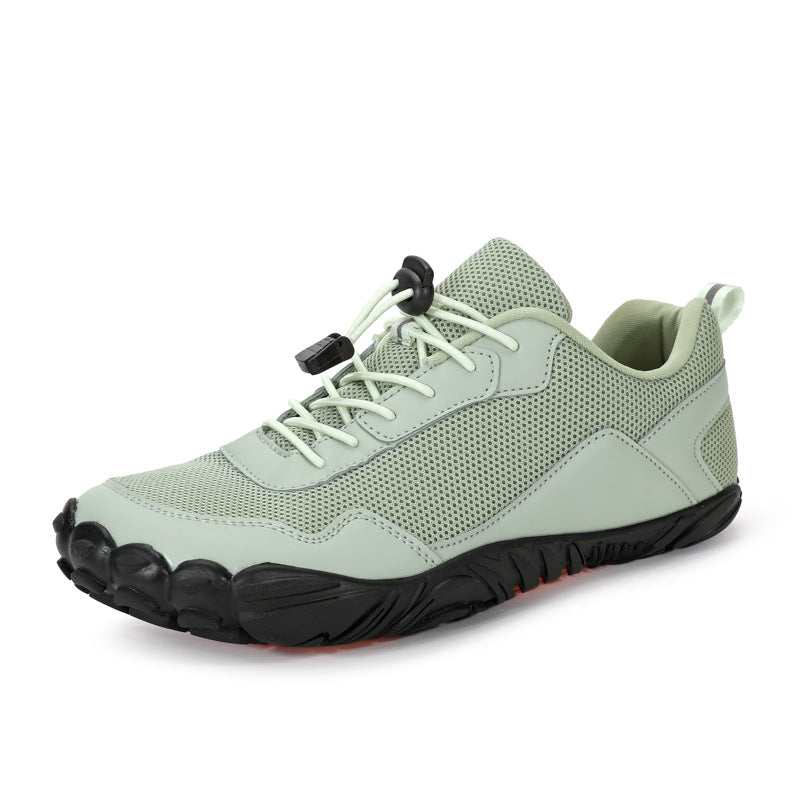 Unisex Wide Fit Barefoot-Inspired Outdoor Trainers with Grippy Sole