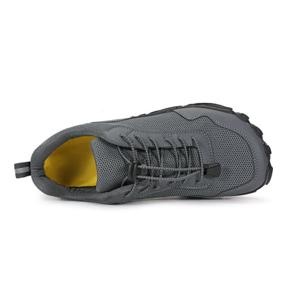 Unisex Wide Fit Barefoot-Inspired Outdoor Trainers with Grippy Sole