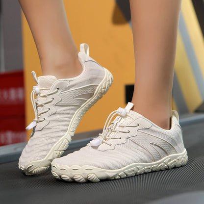 Unisex Barefoot-Inspired Outdoor Trainers with Roomy Toe Box & Grippy Sole