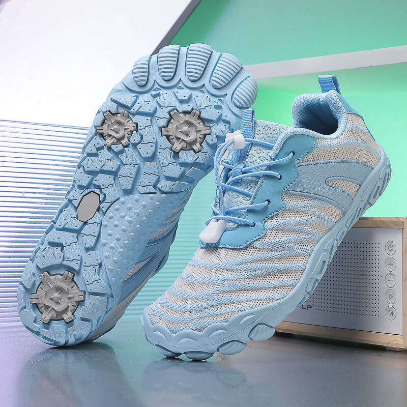 Unisex Barefoot-Inspired Outdoor Trainers with Roomy Toe Box & Grippy Sole