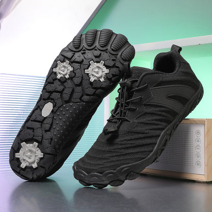 Unisex Barefoot-Inspired Outdoor Trainers with Roomy Toe Box & Grippy Sole