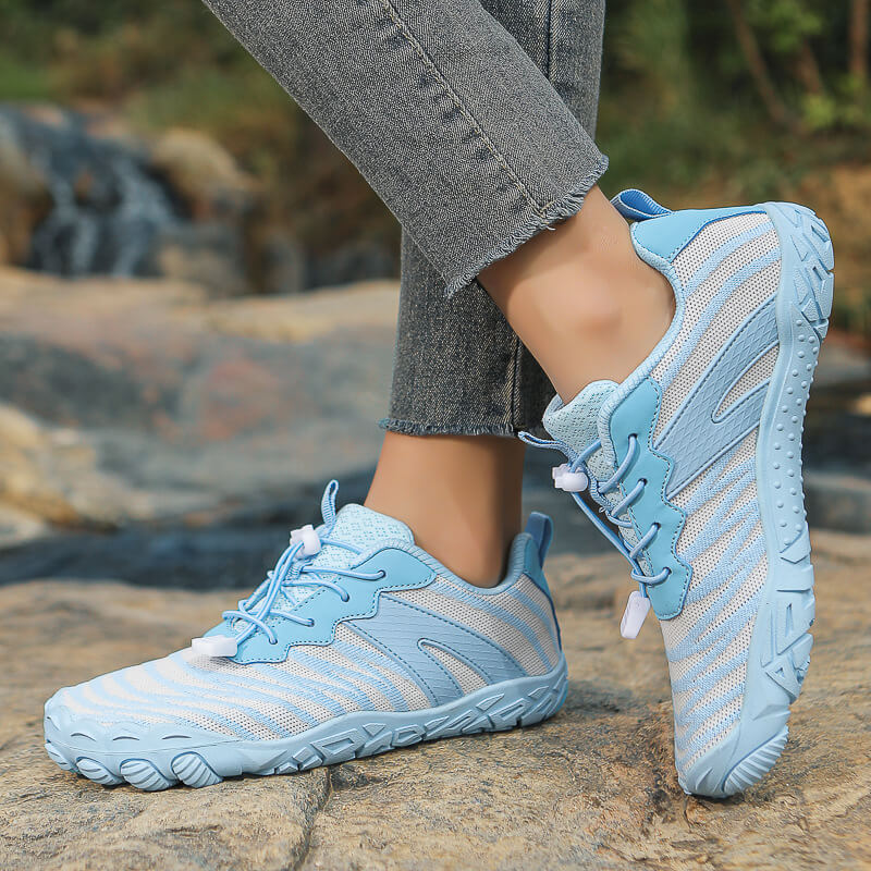 Unisex Barefoot-Inspired Outdoor Trainers with Roomy Toe Box & Grippy Sole