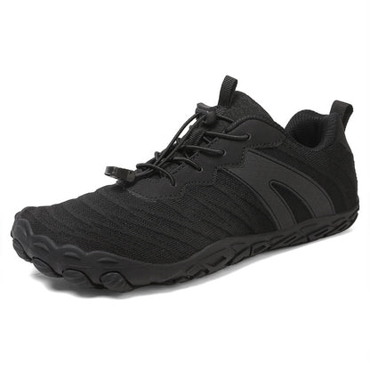 Unisex Barefoot-Inspired Outdoor Trainers with Roomy Toe Box & Grippy Sole