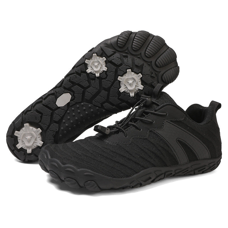 Unisex Barefoot-Inspired Outdoor Trainers with Roomy Toe Box & Grippy Sole