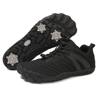 Unisex Barefoot-Inspired Outdoor Trainers with Roomy Toe Box & Grippy Sole