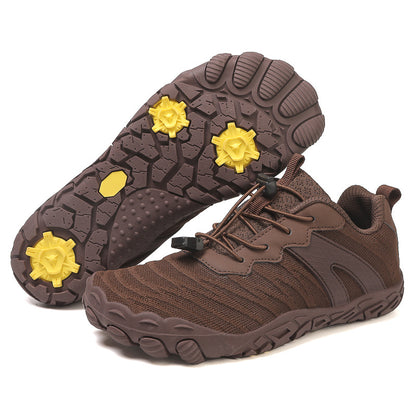 Unisex Barefoot-Inspired Outdoor Trainers with Roomy Toe Box & Grippy Sole