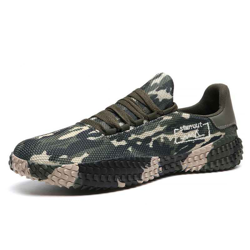 Unisex Wide Fit Breathable Knit Trainers with Grippy Sole