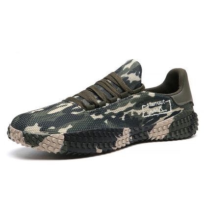 Unisex Wide Fit Breathable Knit Trainers with Grippy Sole