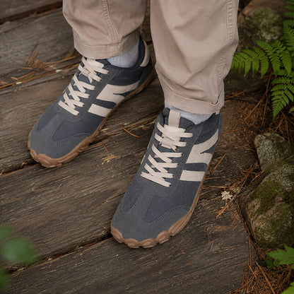 Barefoot Retro Trainers | Wide Toe Box Breathable Walking Shoes – Unisex