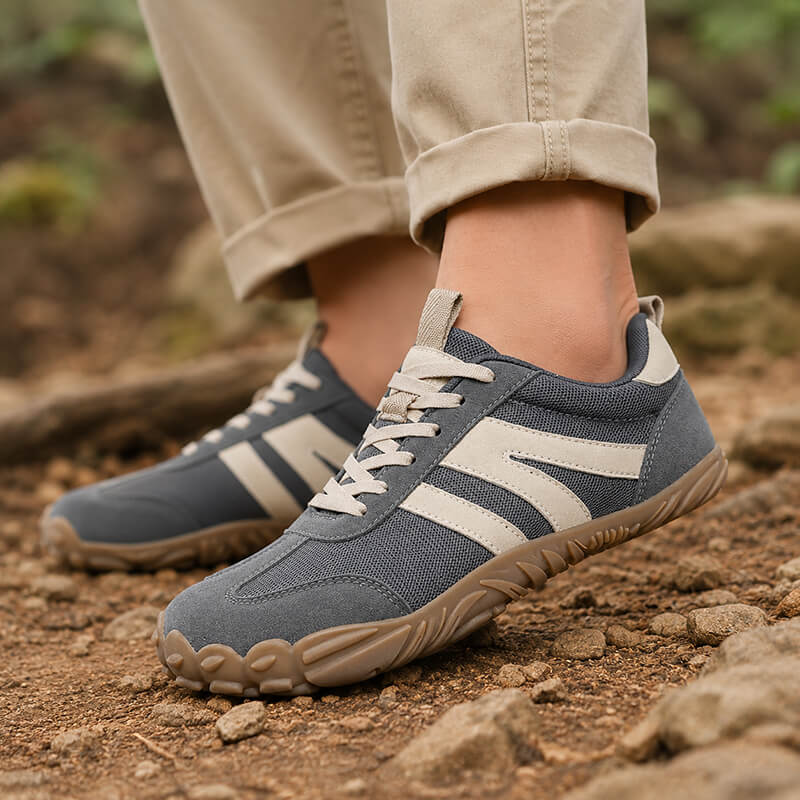 Barefoot Retro Trainers | Wide Toe Box Breathable Walking Shoes – Unisex