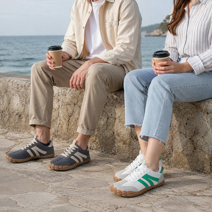 Barefoot Retro Trainers | Wide Toe Box Breathable Walking Shoes – Unisex