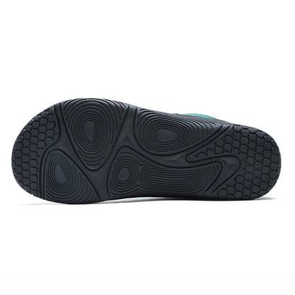 Wide Fit Barefoot-Inspired Walking Trainers with Grippy Sole – Unisex