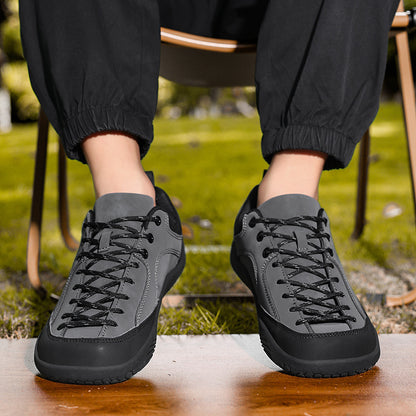 Wide Fit Barefoot-Inspired Walking Trainers with Grippy Sole – Unisex