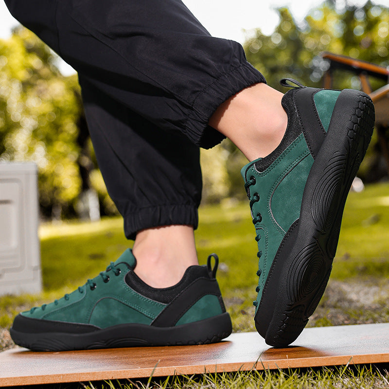 Wide Fit Barefoot-Inspired Walking Trainers with Grippy Sole – Unisex