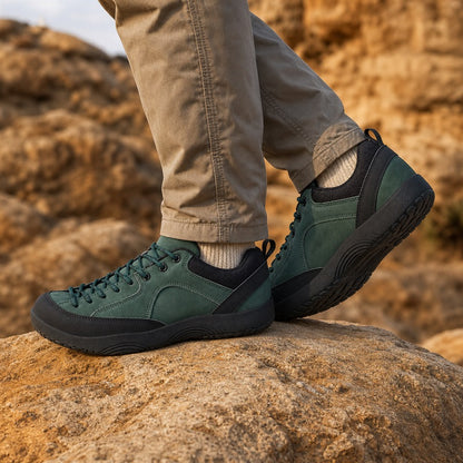 Wide Fit Barefoot-Inspired Walking Trainers with Grippy Sole – Unisex