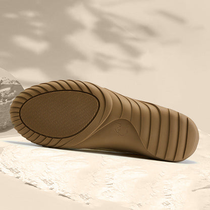 Women's Suede & Mesh Comfort Trainers with Sheepskin Insole