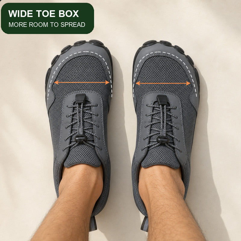 Barefoot Hiking Trainers | Wide Toe Box | Lightweight Outdoor Shoes