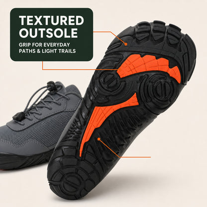 Barefoot Hiking Trainers | Wide Toe Box | Lightweight Outdoor Shoes